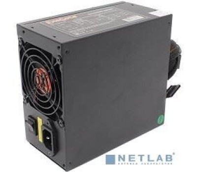 Блок питания EXEGATE EX174459RUS Блок питания 600W <RM-600ADS> APFC,2х8 cm fan, 20+4pin/(4+4)pin , 2xPCI-E , 9xSATA
