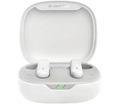 JBL Наушники Wave Flex, Bluetooth, вкладыши, белый [ wflexwht]
