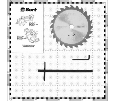 Пила циркулярная аккумуляторная BORT BHK-21Li-185 Solo (без АКБ и ЗУ)