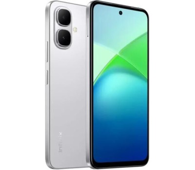 Смартфон INFINIX Smart 10 4/128Gb Titanium Silver (4894947097911)