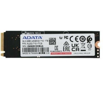 Накопитель SSD ADATA Накопитель SSD M.2 2280 1TB ALEG-710-1TCS
