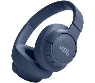 Наушники накладные беспроводные JBL Наушники Tune 720 BT, 3.5 мм/Bluetooth, мониторные, синий [ t720btblu]
