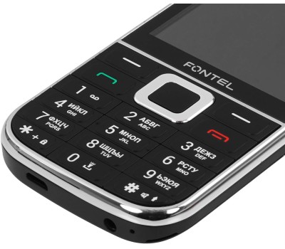 Телефон мобильный FONTEL FP350 черный