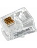 REXANT Разъем телефонный UTP, RJ-14 (6P4C), CAT 3