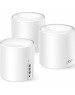 TP-LINK Бесшовный Mesh роутер Deco X50-PoE(3-pack), Wi-Fi 6, AX3000, 2.4/5ГГц, 1 LAN, белый, 3 шт. в комплекте