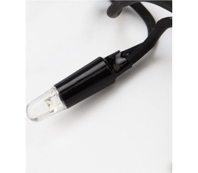 NEON-NIGHT Гирлянда светодиодная Бахрома (Айсикл) 3,2х0,9м 120 LED ТЕПЛЫЙ БЕЛЫЙ черный каучук 3,3мм IP67 эффект мерцания 230В нужен блок 315-000