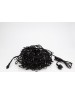 NEON-NIGHT Гирлянда светодиодная Бахрома (Айсикл) 3,2х0,9м 120 LED ТЕПЛЫЙ БЕЛЫЙ черный каучук 3,3мм IP67 эффект мерцания 230В нужен блок 315-000