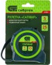 Рулетка СИБРТЕХ Рулетка Сапфир,двухкомпонентный корпус,5 м х 25 мм 32582