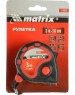 Рулетка MATRIX Рулетка Status Magnet 3 fixations,3 м х 16 мм,обрезиненный корпус,зацеп с магнитом 31004