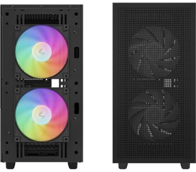 Корпус для ПК DEEPCOOL Корпус mATX CH360, Mini-Tower, без БП, черный [r-ch360-bkape3-g-1]