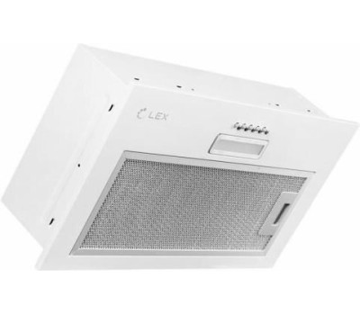 Встраиваемая вытяжка LEX Встраиваемая вытяжка GS Bloc LIGHT 600, управление кнопочное, белый [chti000329]