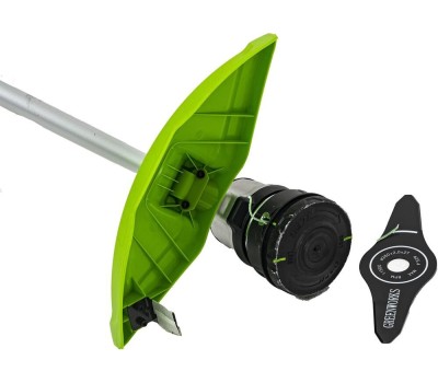 GREENWORKS Триммер электрический GD60BCB, аккумуляторный, 60В, без АКБ, без ЗУ [2108407]