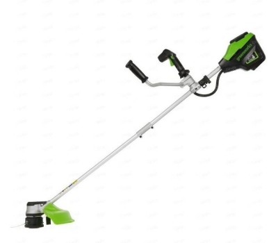 GREENWORKS Триммер электрический GD60BCB, аккумуляторный, 60В, без АКБ, без ЗУ [2108407]