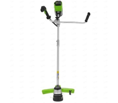 GREENWORKS Триммер электрический GD60BCB, аккумуляторный, 60В, без АКБ, без ЗУ [2108407]