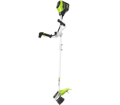 GREENWORKS Триммер электрический GD60BCB, аккумуляторный, 60В, без АКБ, без ЗУ [2108407]