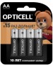 OPTICELL AA Батарейка Professional LR6, 4 шт