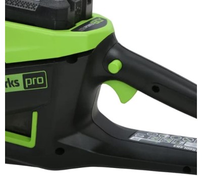 Цепная пила GREENWORKS Цепная пила 2008907UB, аккумуляторная, 60В, 4Ач, без АКБ, с одним аккумулятором