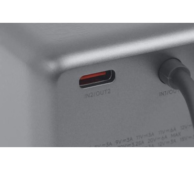 Аккумулятор внешний XIAOMI Внешний аккумулятор (Power Bank) BHR9361GL, 10000мAч, серый