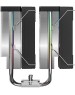 Кулер ID-COOLING Кулер для процессора 270W S_MULTI 4pin PWM 2x12cm fan FROZN A620 ARGB черный