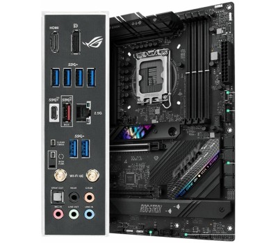 Материнская плата ASUS Материнская плата ROG STRIX B760-F GAMING WIFI LGA1700 ATX 4xDDR5 2xPCIEx16 2xPCIEx1 3xM.2 USB-C DP HDMI 2.5GLAN Wi-Fi 6E