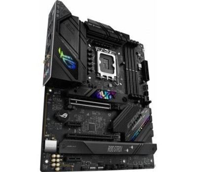Материнская плата ASUS Материнская плата ROG STRIX B760-F GAMING WIFI LGA1700 ATX 4xDDR5 2xPCIEx16 2xPCIEx1 3xM.2 USB-C DP HDMI 2.5GLAN Wi-Fi 6E