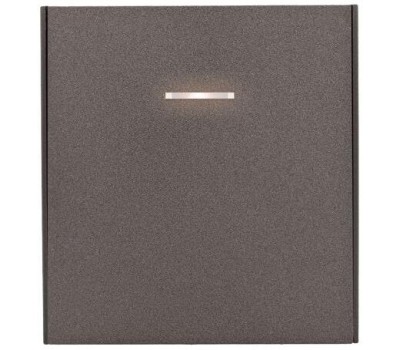 KRANZ Выключатель STRONG 1 кл перекрестный (переключатель) с подсветкой 10А с/у графит