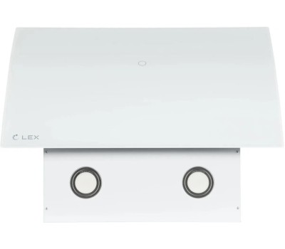 Вытяжка LEX Вытяжка каминная Plaza GS 600 WH, сенсорное управление, белый [chti000366]
