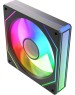 BLOODY Вентилятор CF-11 LCD 120мм, 4-pin, 1800об/мин, 11 - 32 дБ, ARGB, черный, Ret [cf-11-argb120-bk]