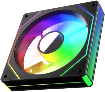 BLOODY Вентилятор CF-11 LCD 120мм, 4-pin, 1800об/мин, 11 - 32 дБ, ARGB, черный, Ret [cf-11-argb120-bk]