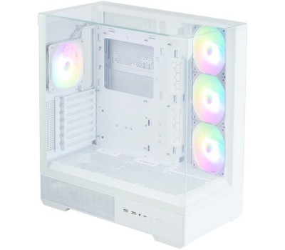 Корпус для ПК ZALMAN Корпус ATX P40 Prism, Midi-Tower, без БП, белый [p40 prism white]