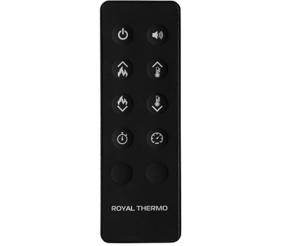 Камин электрический ROYAL THERMO Каминокомплект: Очаг Aurora RTFP/P-AR40LS, портал California 40, графит