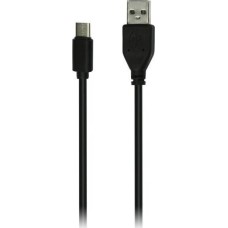 USB кабель SMARTBUY (iK-3112 BLACK) USB 2.0 - USB TYPE C 1 м черный