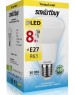 Лампа светодиодная SMARTBUY (SBL-R63-08-30K-E27) 8W/3000/E27