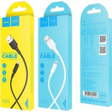 Кабель HOCO (6957531080114) X25 USB (m) - 8 Pin (m) 1.0m - белый