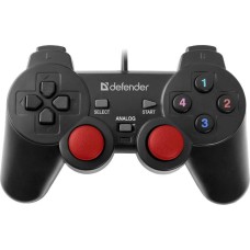 Проводной геймпад DEFENDER (64399) Glyder USB, 12 кнопок, 2 стика