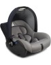 Детское автомобильное кресло ZLATEK KRES4039 Колибри Lux гр.0+, св.серый