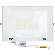 REXANT Прожектор светодиодный СДО 50Вт 4000Лм 6500K холодный свет, белый корпус