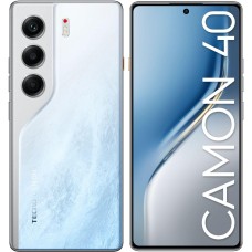 Смартфон TECNO Camon 40 12/256Gb White (CM5 256+12 GLACIER WHITE)