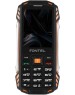 Телефон мобильный FONTEL RP280, черный-оранжевый