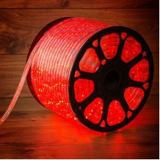 Лента светодиодная NEON-NIGHT Дюралайт LED двухжильный 230В 13мм 36 LED/м КРАСНЫЙ постоянное свечение модуль 1м бухта 100м