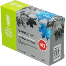 Картридж CACTUS Картридж CS-PFI102C, PFI-102 C, синий / CS-PFI102C