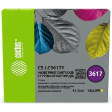 CACTUS Картридж CS-LC3617Y, желтый / CS-LC3617Y