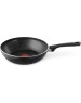 TEFAL Сковорода ВОК (WOK) Brut 04220628, 28см, антипригарное покрытие, алюминиевая [9100049056]