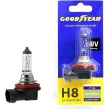 Лампа галогенная GOODYEAR Автолампа GY Н8 12V 35W PGJ19-1 (блистер)
