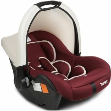 Автокресло детское ZLATEK УУД Колибри Lux гр.0+, т.красный