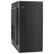 Корпус для ПК EXEGATE Корпус MINITOWER mATX W/PSU 2хUSB+USB3.0 HD Audio черный BAA-408U EX298155RUS