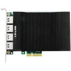 Сетевой адаптер LR-LINK Сетевой адаптер LRES2005PT 4-Port Gigabit PCIe Ethernet Server Adapter Card SFF