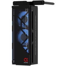 ALSEYE Вентилятор для процессора AS.03.08.0001 (C-RAM-Alpha-B) Product Size: 145.9 * 82 * 38.3mm Number of fans: 3 Size: 40 * 40 * 20mm Material: 1mm SPCC thick sheet metal Surface treatment: Powder coated black on the surface Box: Black Leaf: Milk white 