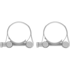 СИБРТЕХ Хомуты металлические, силовые 36-39 мм, ширина 20 мм, шарнирный, W1, 2 шт 47523