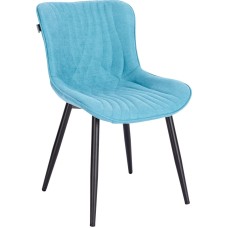 EVERPROF Обеденный стул Aqua (Аква) Ткань Голубой